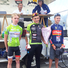 2017-06-05 Course cycliste d'Allègre : podium cadets