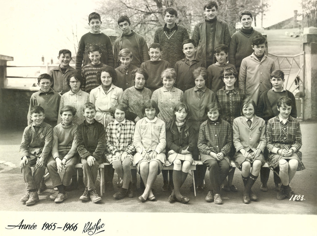 34 - Ecole publique toujours en 1965 - 1966