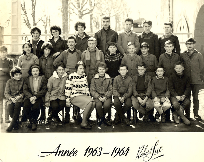 40 - Ecole publique en 1963 - 1964