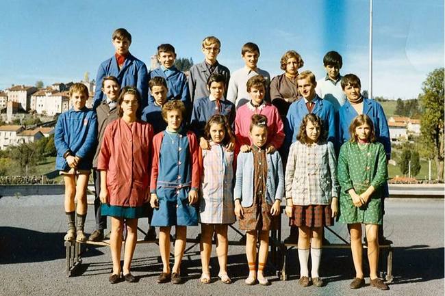 77- 1969 classe de 4ème au collège
